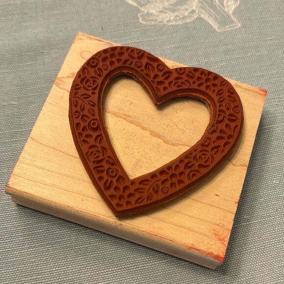 Stampin' Up! Heart Rubber Stamp - Picture 2 of 4